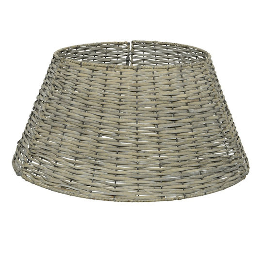Metallischer Weihnachtsbaumständer Grau H 28 x Ø 57 cm
