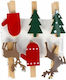 Craft Fun Декоративни щипки микс 6 броя Cf Pbh 12/144