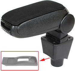 Dacia Sandero I 08-12 Armrest Set Black Fabric + Installation Kit Dacia Sandero I 08-12 Armrest Set Black Fabric + Installation Kit