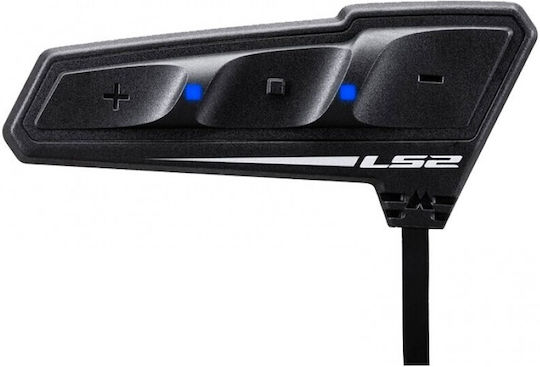 LS2 Spectrum Evo Intercom Μονή Ενδοεπικοινωνία για Κράνος Μηχανής με Bluetooth