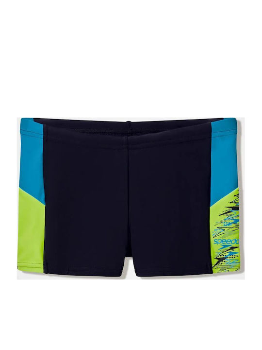 Speedo Dive Kids Jammer Swimsuit Black/Green