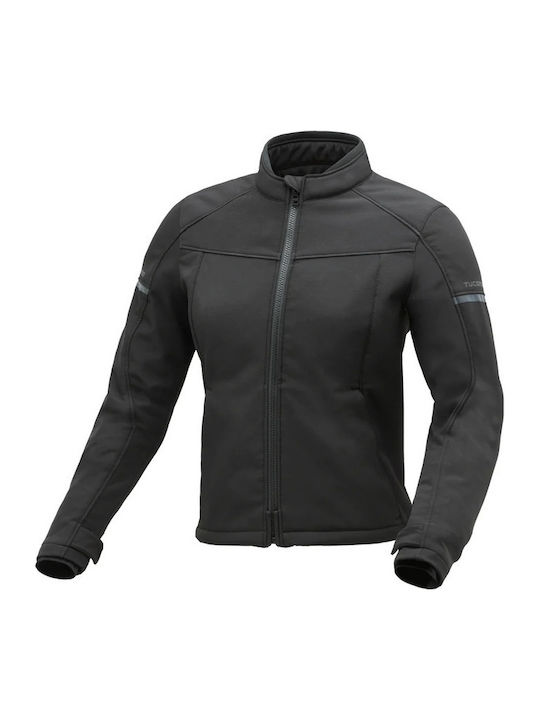 Ovetta WD Winter-Motorradjacke für Damen Schwarz