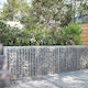 vidaXL Steel Gabion Basket for Garden Fence 50x30x50 cm Silver