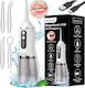 Zenwire Water Flosser 390ml Rechargeable & Waterproof White