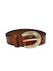 Дамски кожен колан CHESTNUT 8635.9003.N-chestnut