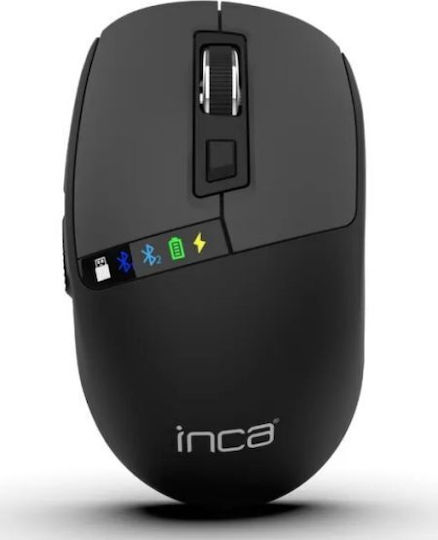Inca IWM-512RS Kabellose Bluetooth-Maus Schwarz