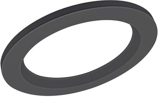 Replacement Ring Optional Downlight DL Comfort Exchange Ring D100 Aluminum Black 4099854515286 Ledvance 4099854515286