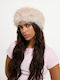 Women's Knitted Headband in Beige