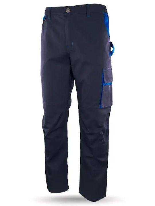 Galaxy Glx30 Παντελόνι Εργασίας Navy Μπλε από Βαμβάκι