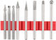 Graphite HSS Cutter Bit Set for Metal \ Wood \ Plastic 3mm 8 pcs