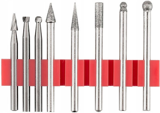 Graphite HSS Cutter Bit Set for Metal \ Wood \ Plastic 3mm 8 pcs