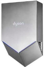 Dyson Στεγνωτήρας Χεριών Airblade V Πλαστικός με Αισθητήρα σε Ασημί χρώμα
