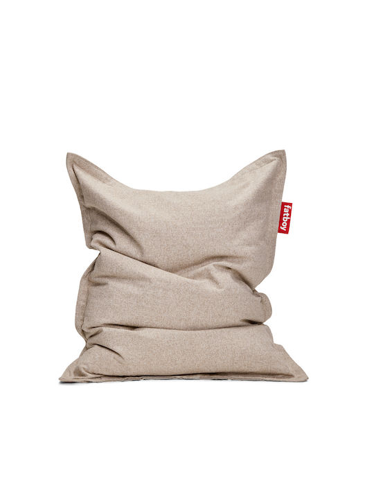Πουφ Μαξιλάρα Original Slim Beige 155x120cm