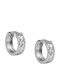 9K White Gold Diamond Hoops 057785 057785 9 Carat Gold