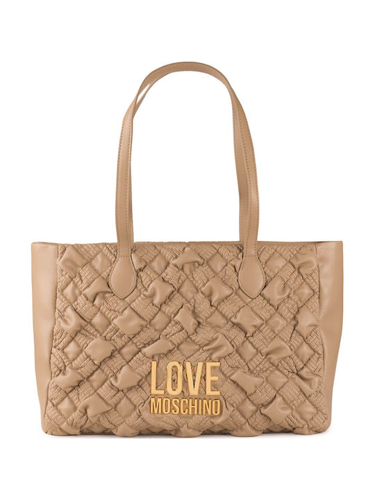 Moschino Women's Tote Bag Sabbia