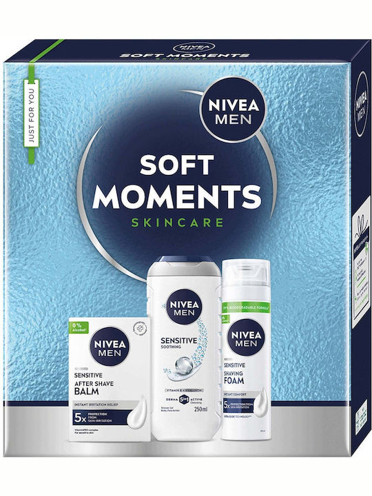 Nivea Soft Moments Σετ Περιποίησης για Καθαρισμό Σώματος 3τμχ