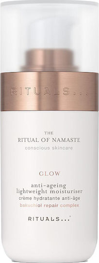 Ritual Namaste Glow Cremă de Zi Hidratantă și Anti-îmbătrânire, cu Textură Ușoară, pentru Pete Pigmentare, cu Bakuchiol 50 ml