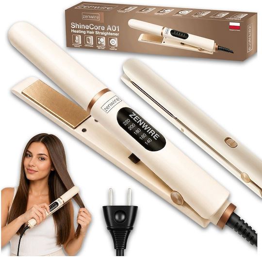 A01 Mini Ionic Hair Straightener with Ceramic Plates 25W