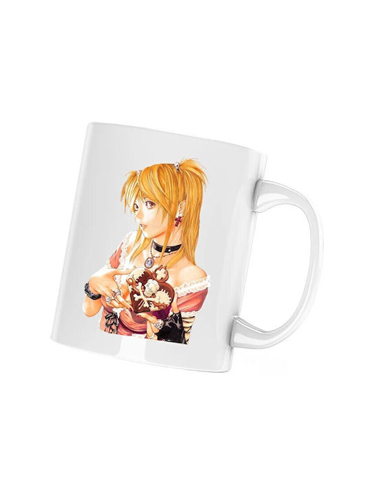 Death White Ceramic Mug 330ml (Personalized)