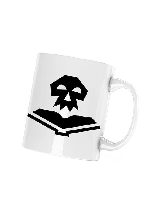 Death Ceramic White Mug 330ml (Personalized)