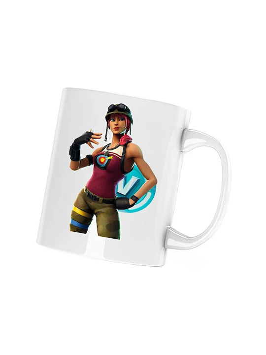Fortnite Κούπα Κεραμική Λευκή 330ml (Προσωποποι...