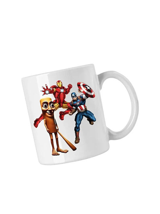 Iron Man Κούπα Κεραμική Καφέ 330ml (Προσωποποιη...