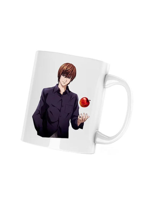 Death White Ceramic Mug 330ml (Personalized)