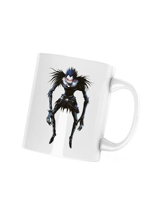Death White Ceramic Mug 330ml (Personalized)