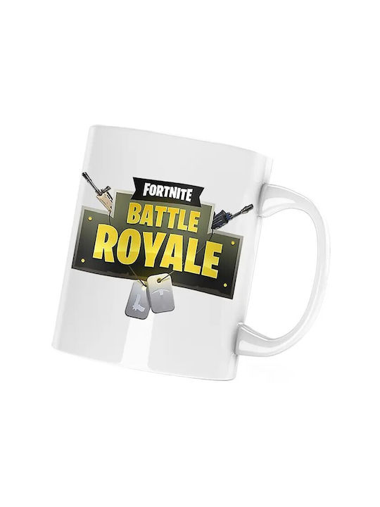 Fortnite Battle Royale Cană Ceramică Albă 330ml...