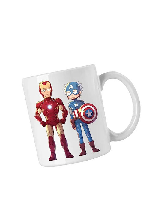 Iron Man Κούπα Κεραμική Καφέ 330ml (Προσωποποιη...