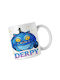 Demon Cat K-pop Керамична Кафява Чаша 330ml (Персонализирано)