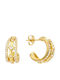 Mya Bay Malina Earrings Hoops Gold Bo-371