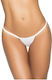 Mapalé White Y String Thong Mal1048wht
