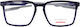 Gm3016 C1 Marineblaue Brillenfassung aus Acetat für Korrektionsbrillen