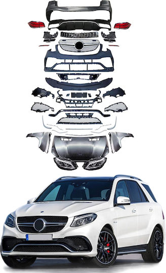 Body Kit Mercedes Ml-class W166 Μετατροπή Gle W166