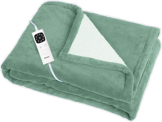 Primo Prob81136 Semi-Double Washable Electric Blanket Green 120W 160x130 cm