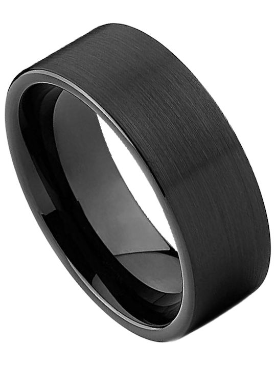 Kalliopi Silver Men's Steel Band Ring Kalliopi Silver Men's Steel Band Ring
