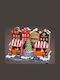 Kaemingk Christmas Illuminated Decorative Figurine with Music and Motion 28.5x20x18cm