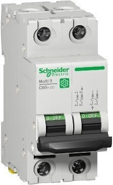 Multi9 C60h-dc Leitungsschutzschalter 2-polig 6 A C-Charakteristik 500 V Gleichstrom 10 kA