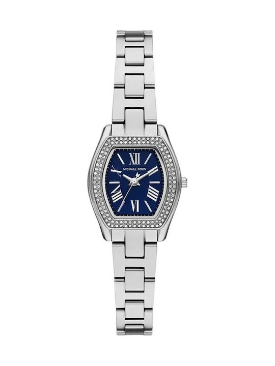 Women's Battery-Powered Watch with Silver Stainless Steel Bracelet