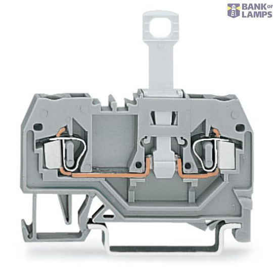Disconnect Terminal Block 2-conductor Orange