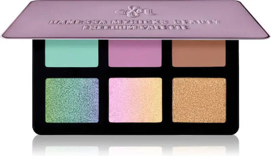 Danessa Myricks Beauty Pastel Dream Mini Freedom Палет със Сенки за Очи в Твърда Форма Pastel Dream 1,2 г