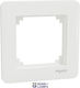 Exxact Primo 1-gang Frame White