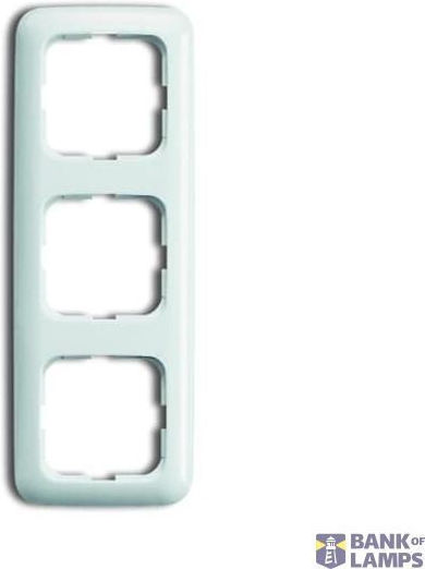 2513-214-500 Cover Frame 3gang S Alpine White Reflex Si