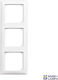 1723-914 Cover Frame Busch-balance Si Alpine White