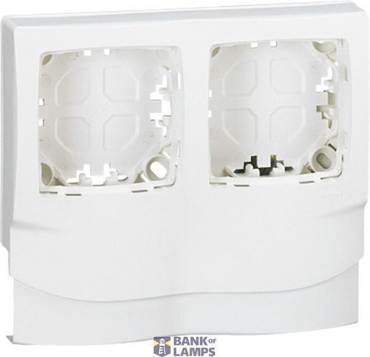 Frame 2 Gangs 2x2 Modules Wt 031414l Legrand