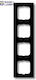 1724-181k Cover Frame 4gang S Anthracite Future Linear