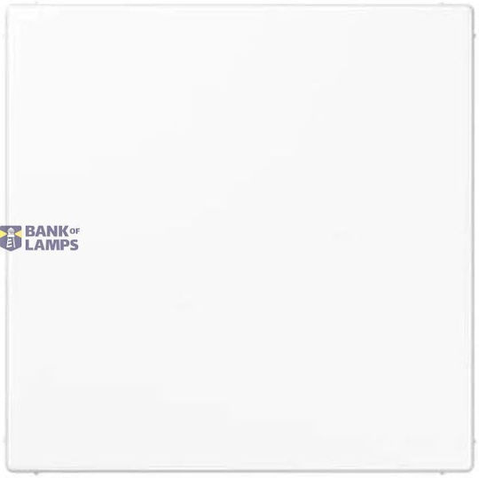 Blank Plate Ls 990 Without Openings White