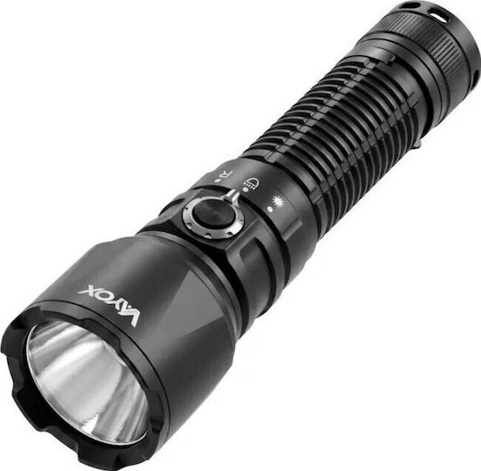 Vayox Φακός LED με Μέγιστη Φωτεινότητα 2000lm