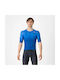 Castelli Herren Kurzarm-Radtrikot Blau
